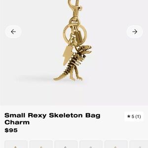 Coach Small Rexy Bag Charm